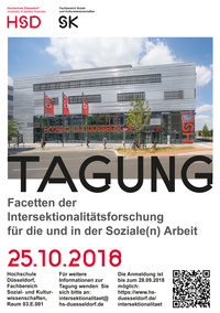 Plakat zur Tagung Intersektionalität