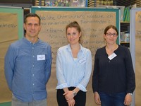 Die drei Sprecher*innen der Promovierenden